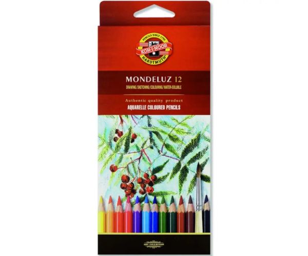 ICO: Mondeluz creion colorat acquerel 12buc