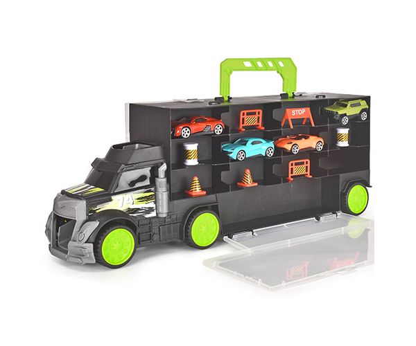 Mașină de transport auto portabilă cu mașinuțe 43cm - Dickie Toys