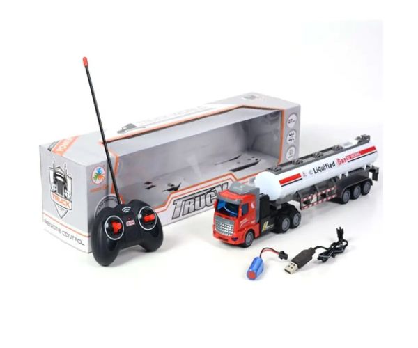 RC Furnizor de combustibil camion cu telecomandă și lumini 1/48