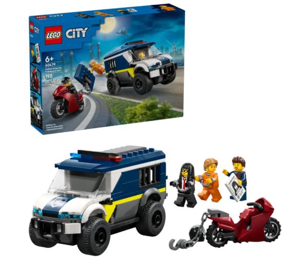 LEGO® City: Transport de prizonieri al poliției (60479)