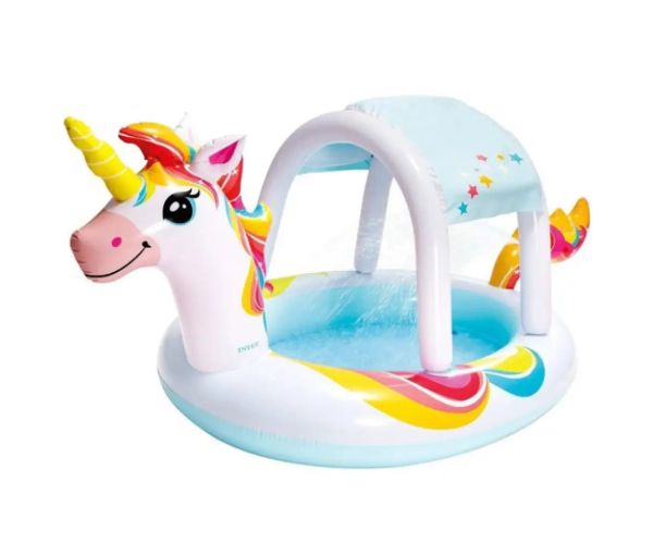 Unicorn piscină stropitoare 254x132x109cm - Intex
