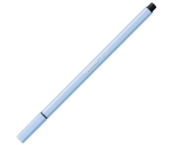 Stabilo: Pen 68 albastru gheață culoare 1mm