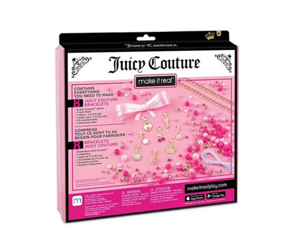 Make It Real: Juicy Couture brățări - Doar roz