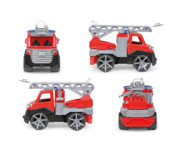 LENA: Truxx 2 mașină de pompieri roșie cu scară 29cm