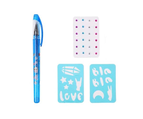 Canenco: Create It! Set de stilouri gel cu tatuaje variate 1buc