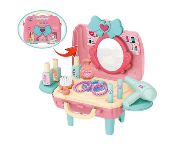 Set Beauty în valiză pliabilă 25 bucăți set