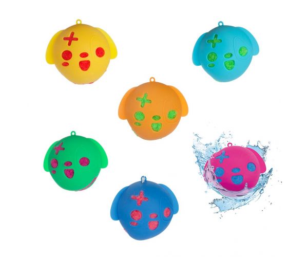 Splash minge reutilizabilă pentru apă 6 cm, în mai multe variante, 1 buc.
