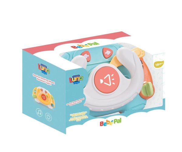 Luna: BebePal volan interactiv pentru bebeluși cu lumină și sunet