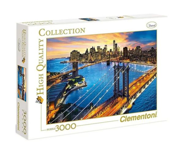 New York HQC puzzle 3000 bucăți - Clementoni