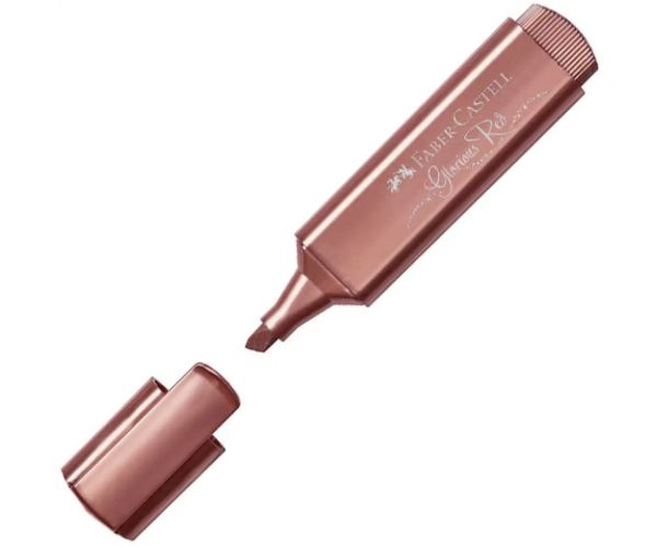 Faber-Castell: 1546 Glorious red textliner metal roșu culoare 1bc