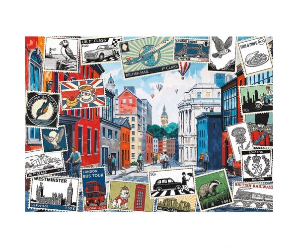 Salut din Londra – puzzle creativ de 500 de piese – Trefl
