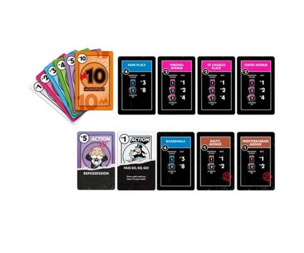 Monopoly Deal Fără milă joc de cărți - Hasbro