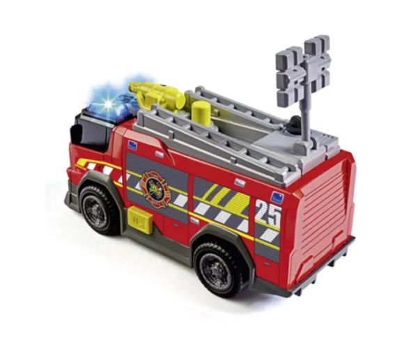 Fire Truck mașină de pompieri, cu sunete și lumini 15cm - Dickie Toys
