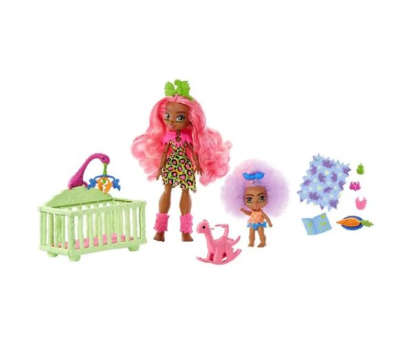 Cave Club: Babysitter set de joacă cu accesorii - Mattel