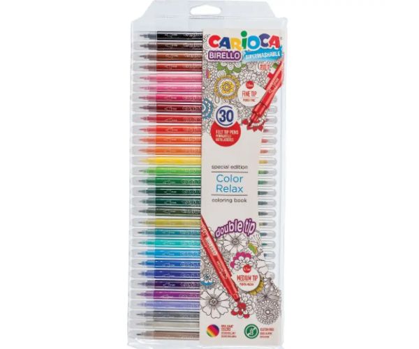 Birello Color Relax marker care se poate spăla 30 de bucăţi - Carioca