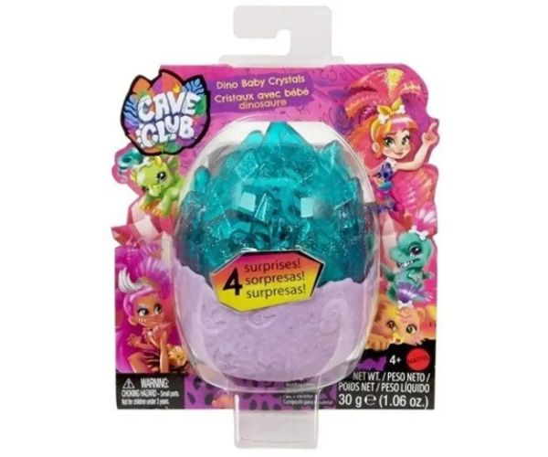 Cave Club: creaturi surpriză în cristal mai multe variante - Mattel