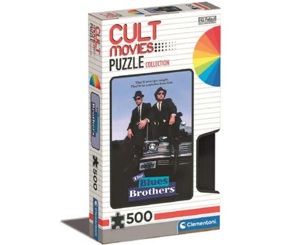 Cult Movies: Blues Brothers HQC puzzle 500 bucăți - Clementoni