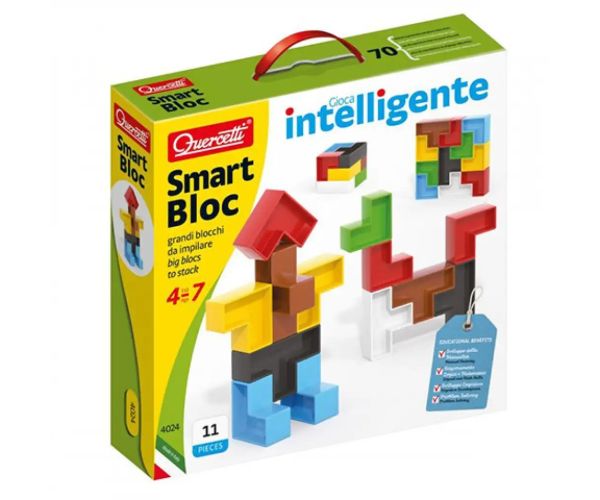 Quercetti: Smart Block jucărie educativă 11 bucăți