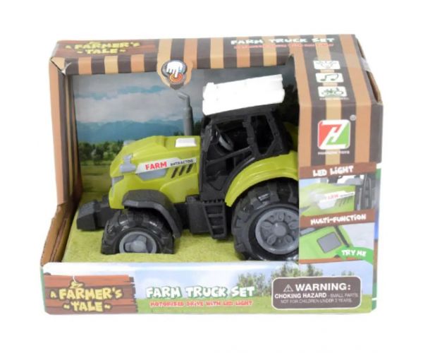 Farmers Tale: Tractor agricol cu ​​lumina si sunet 11cm