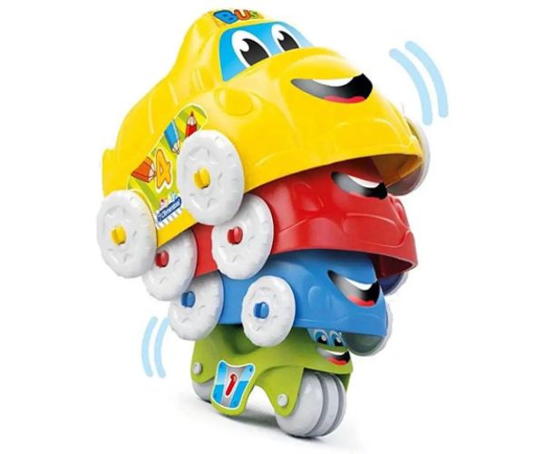 Vehicule distractive joc creativ pentru bebeluși - Clementoni baby