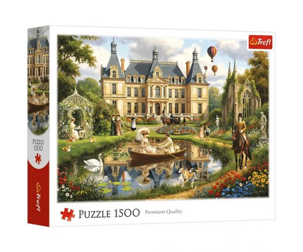 Palat cu vedere la apă - puzzle de 1500 de piese - Trefl