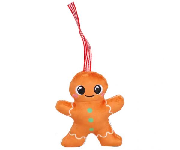 Squeezlings: Figură de pluș de Crăciun cu cârlig, disponibilă în mai multe variante, 1 buc - Simba Toys
