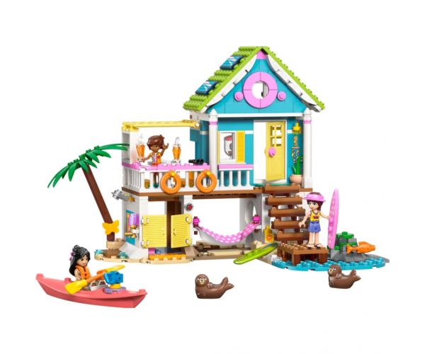 LEGO® Friends: Casă pe plajă cu foci (42699)