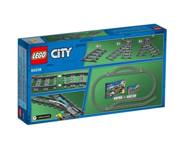 LEGO® City: Schimbătoare feroviare (60238)