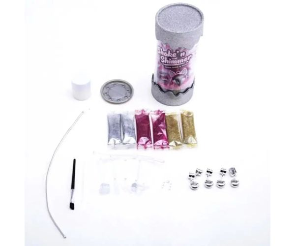 Shake n Shimmer set de făcut brățări cu sclipici