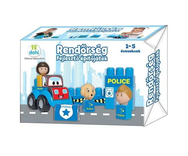 Poliția joc de construcție