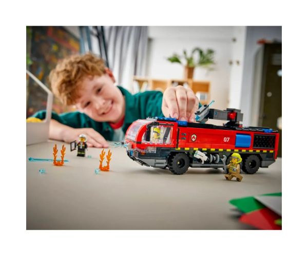 LEGO® City: Mașină de pompieri de aeroport (60499)