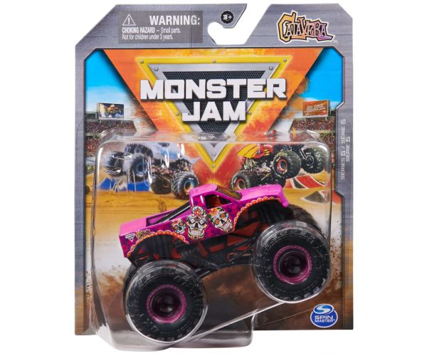 Monster Jam: Camion monstru Calavera – 1/64 – Spin Master