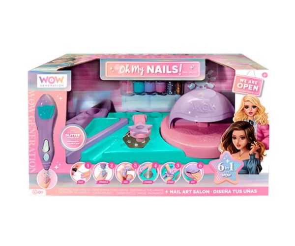 WOW Generation: Oh My Nails! - Set de joc pentru studio de unghii