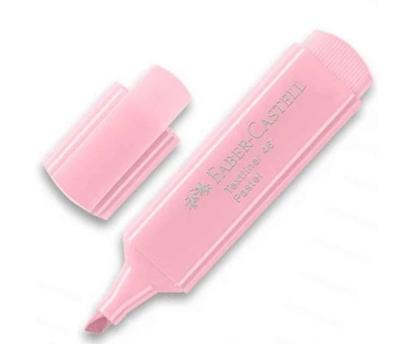 Faber-Castell: 1546 Evidențiator în culoare roz pastel 1buc