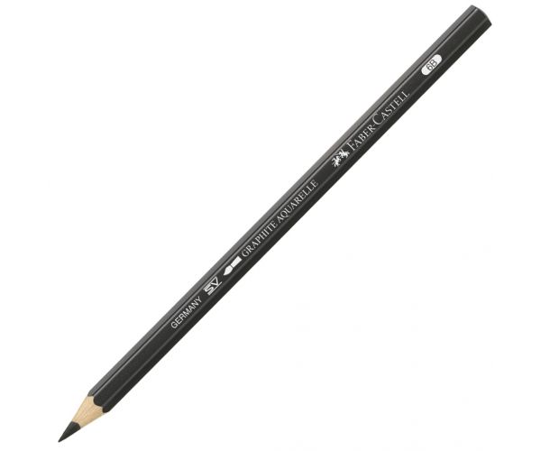 Faber-Castell: Creion de grafit acuarelabil 6B