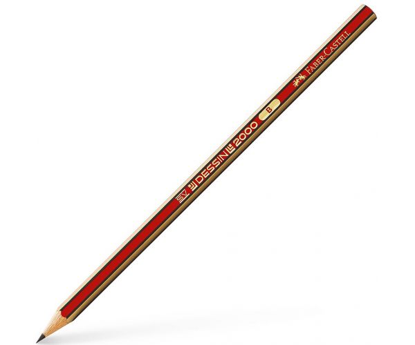 Faber-Castell: Creion grafic Dessin 2000 B 1 buc.