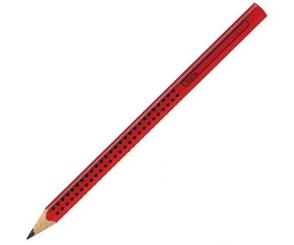 Faber-Castell: Creion grafic Jumbo Grip HB roșu, 1 bucată