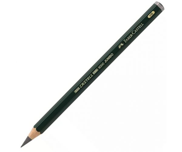 Faber-Castell: Creion grafit 9000 Jumbo HB