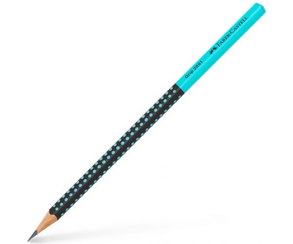 Faber-Castell: Grip 2001 grafit ceruza HB fekete-türkiz