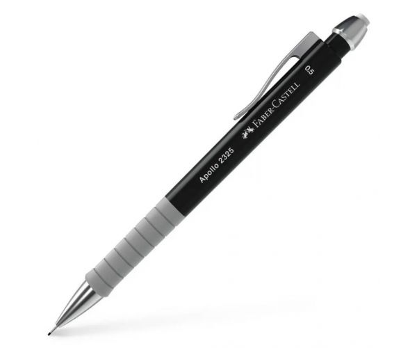 Faber-Castell: Creion mecanic Apolló negru, 0,5 mm