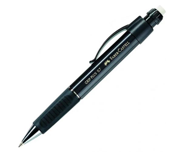 Faber-Castell: Creion mecanic Grip Plus 0,7mm negru