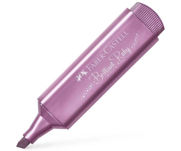 Faber-Castell: Evidențiator 1546 metalic rubin