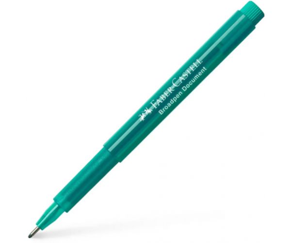 Faber-Castell: Linier cu vârf subțire 0,8 mm turcoaz