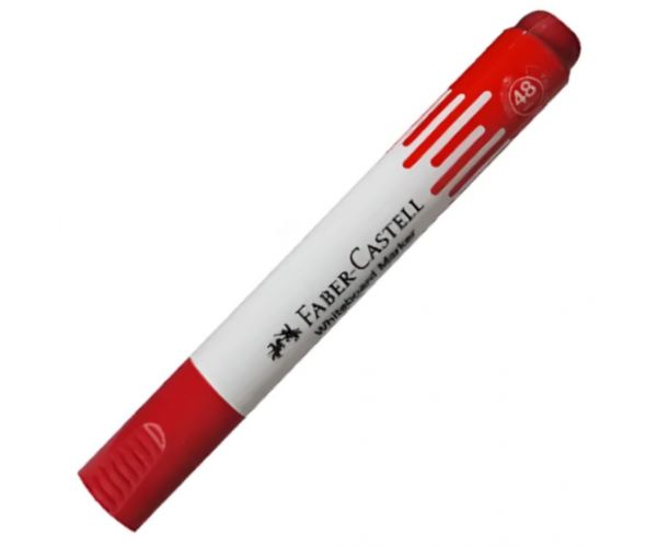 Faber-Castell: Marker roșu pentru tablă 48h