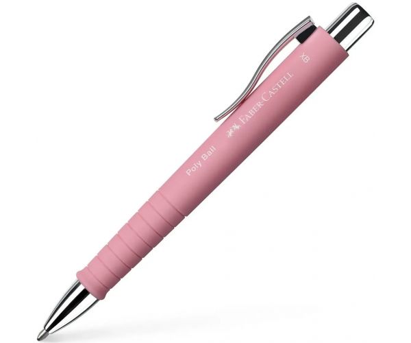 Faber-Castell: Pix cu bilă Poly Ball XB roz