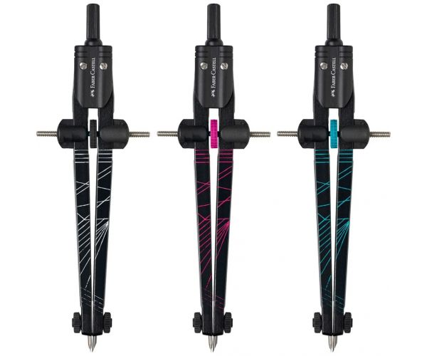 Faber-Castell: Set compas Twister, disponibil în mai multe variante, 1 bucată