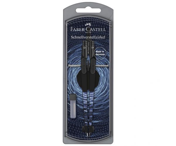 Faber-Castell: Shiny Twist körző készlet gyorsállítóval