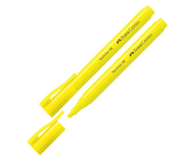 Faber-Castell: Textliner 38 Szövegkiemelő fluoreszkáló sárga színben 1db