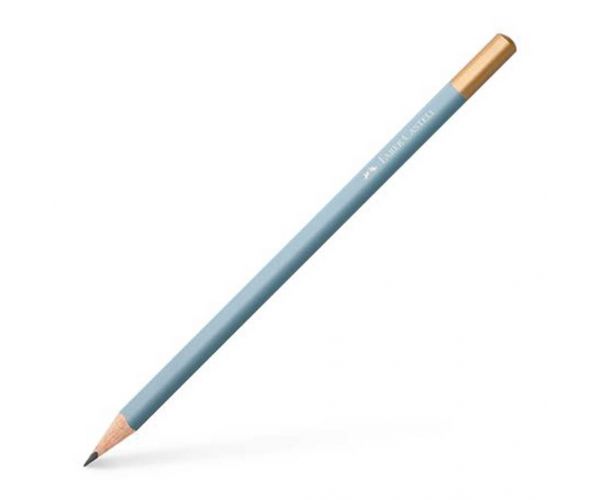 Faber-Castell: creion de grafit triunghiular Urban HB - albastru deschis
