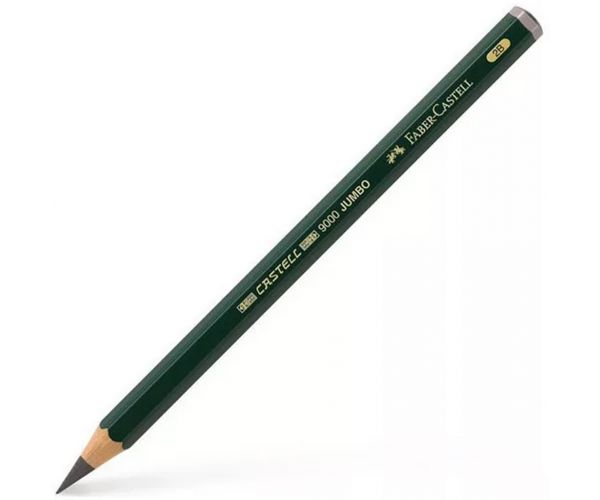 Faber-Castell: creion grafit 9000 Jumbo 2B